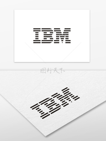IBM logo 標識 矢量 cdr文件