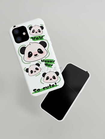 快乐熊猫手机壁纸