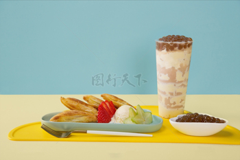 健康美味早餐醇香美味珍珠奶茶饮品