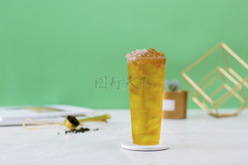 大杯爽口解暑果味果汁果茶创意饮品回味甘甜